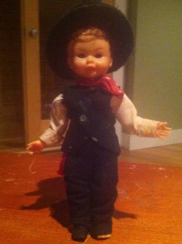 Because every stranger living secretly inside of your walls need dolls with soulless eyes.