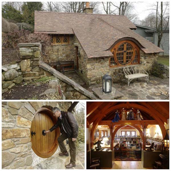 8.) A personal Hobbit house:Architect Peter Archer built this for a big J.R.R. Tolkein fan. Totally worth it.