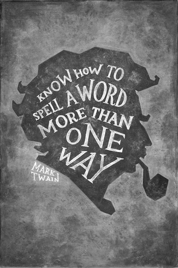 The artists have chosen quotes from various people.