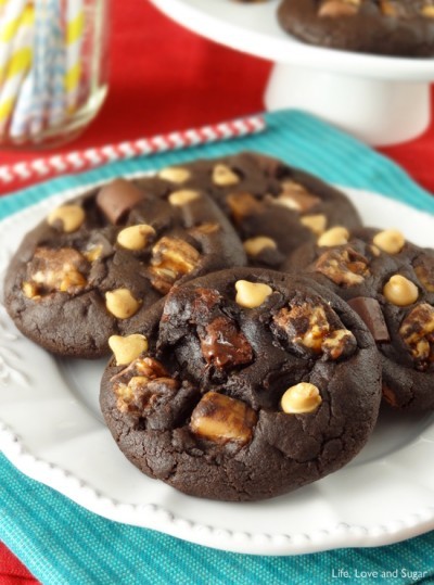 Snickers Chocolate Cookies