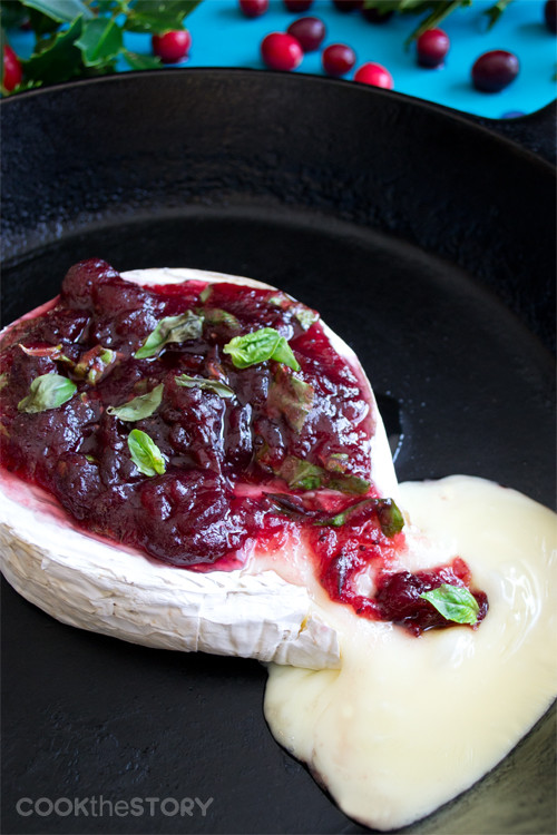 What gives this one a kick is a little bit of lemon alongside the cranberry and basil.
