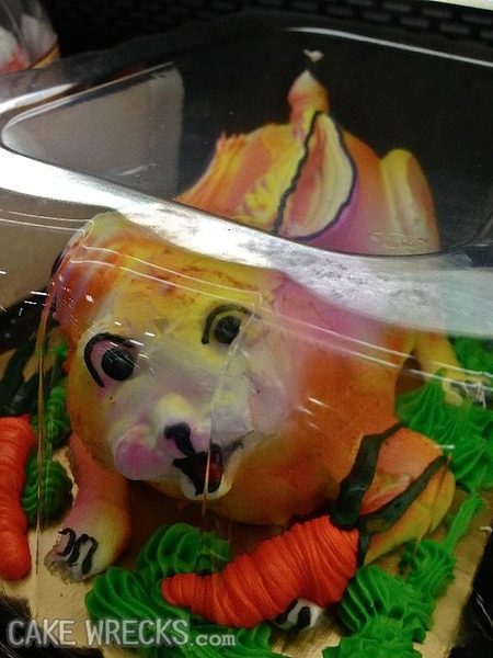This bunny is rabid and you should keep it away from children.