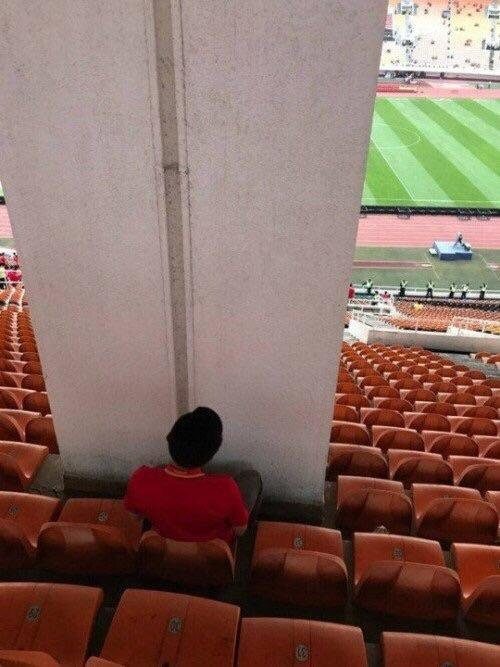Watching the game is overrated, anyway.