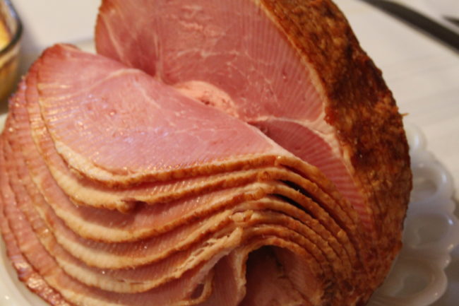 Slow Cooker Glazed Ham