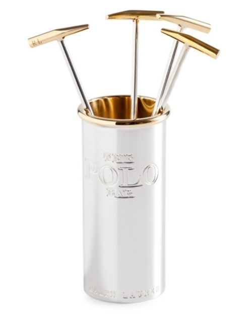 Four whole cocktail picks? AND a holder? A certifiable steal for $195.