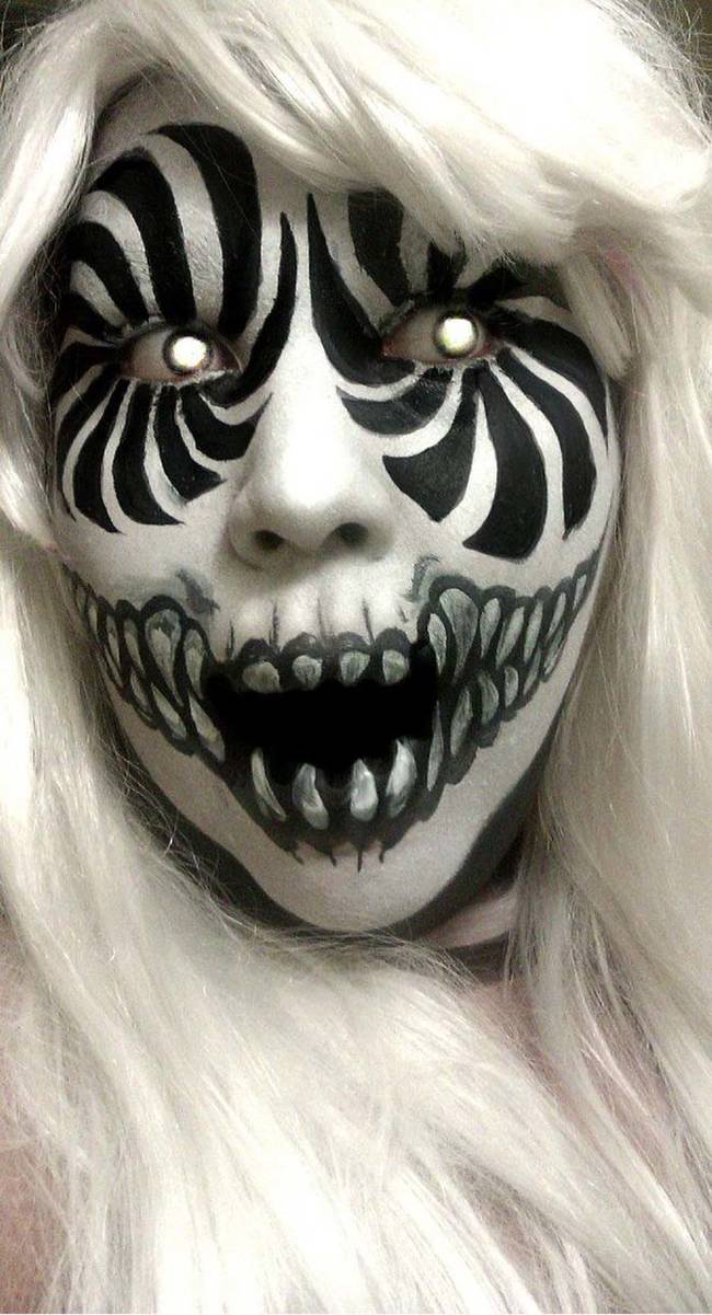 Scary Face painting