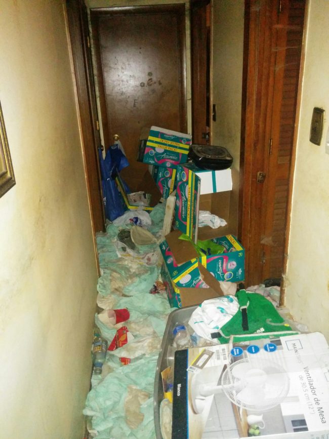 It makes sense when you consider the former residents' concerning behavior. Cheezballs says they never came outside, stopped their trash service years ago, stopped mowing their lawn, and even stopped letting their dogs outside.