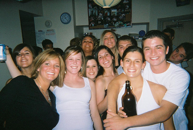 Surrounding yourself with happy people makes you happy.