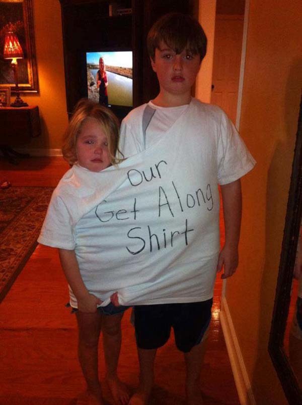 5.) Inspire your children to get along.