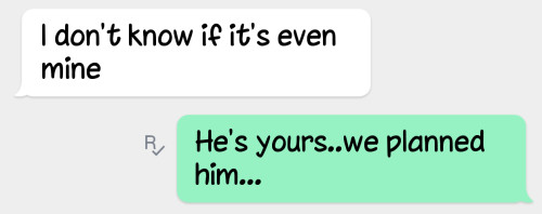 He left her after this conversation.