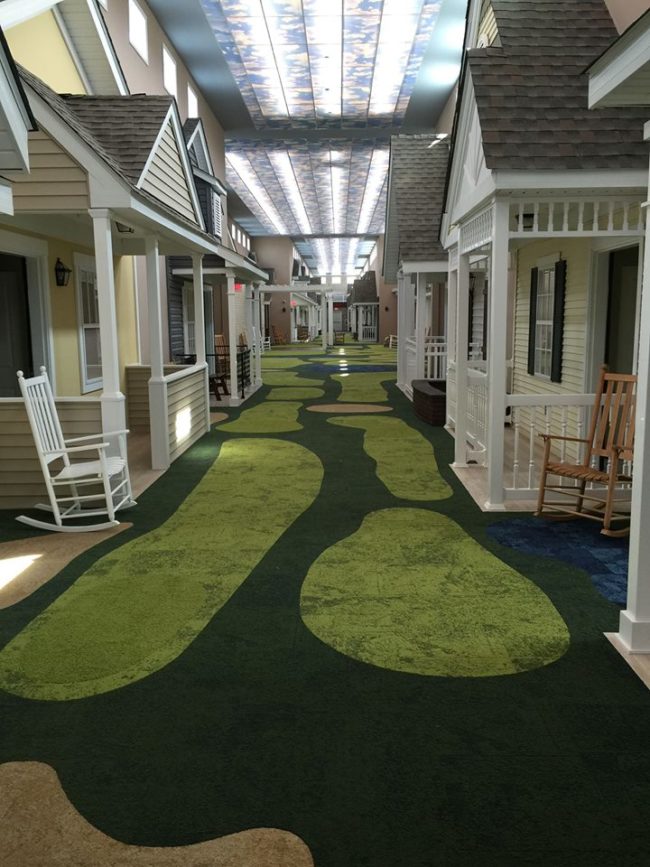 But once inside, you'll come to see that it's more like a quaint neighborhood from the golden days!