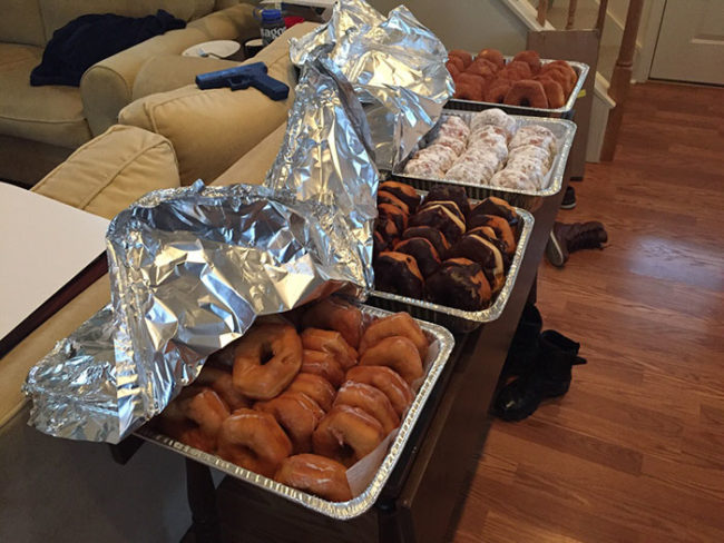"My wife just graduated from the police academy and her sister sent these to our house." - MrDislexyc