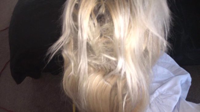 Harbottle said, "She didn’t put them in a straight line. They’re all over the place and that’s how they’ve got clotted. My hair is in poorer condition now than it was before she fitted the extensions."