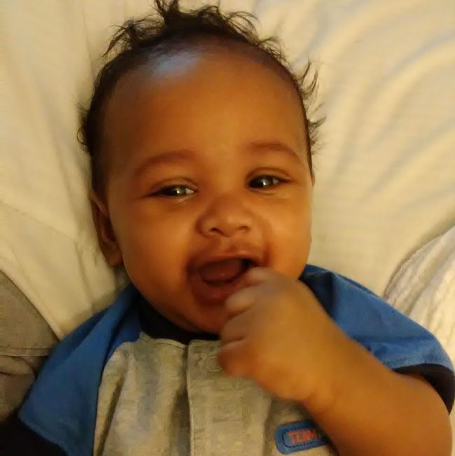 Without giving it a second thought, Hunt walked over to the crying child and began smacking his legs. Hunt then went to fetch an old rag and placed it inside the baby’s mouth before taping his mouth shut to prevent it from falling out.