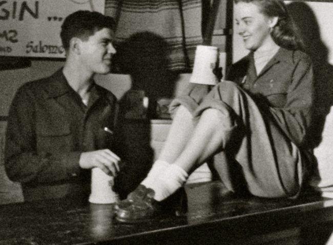 "My grandma recently passed. My Grandpa sent me this picture so I could know what man looks like when he is in love. They were married 60+ yrs."
