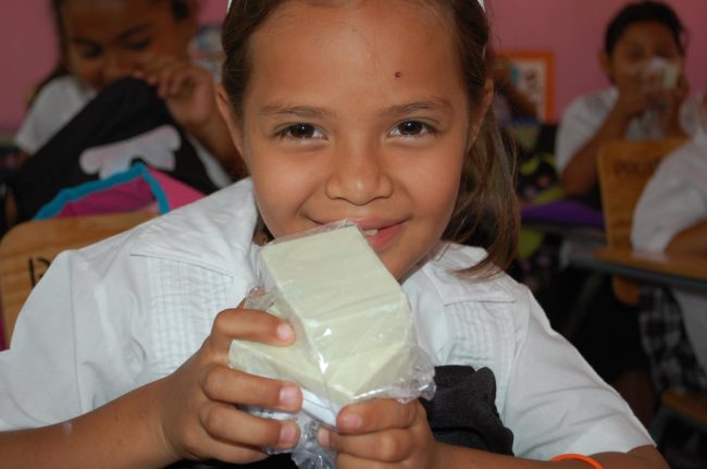 His mission is to collect and recycle soap and hygiene products, then give them to people who could really use them in other countries including Kenya, Tanzania, and Haiti.Since 2009, they've partnered with 4,000 hotels to redistribute 40 million bars of soap to 115 countries.