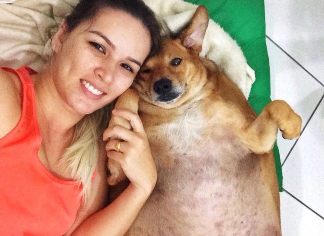 It was difficult to get used to a new diet, but the love of humans sure did help!
