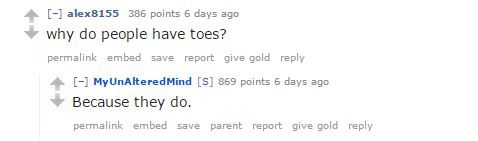 DUH.