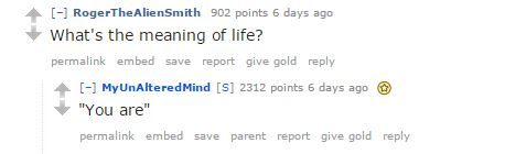 Well that was surprisingly deep.