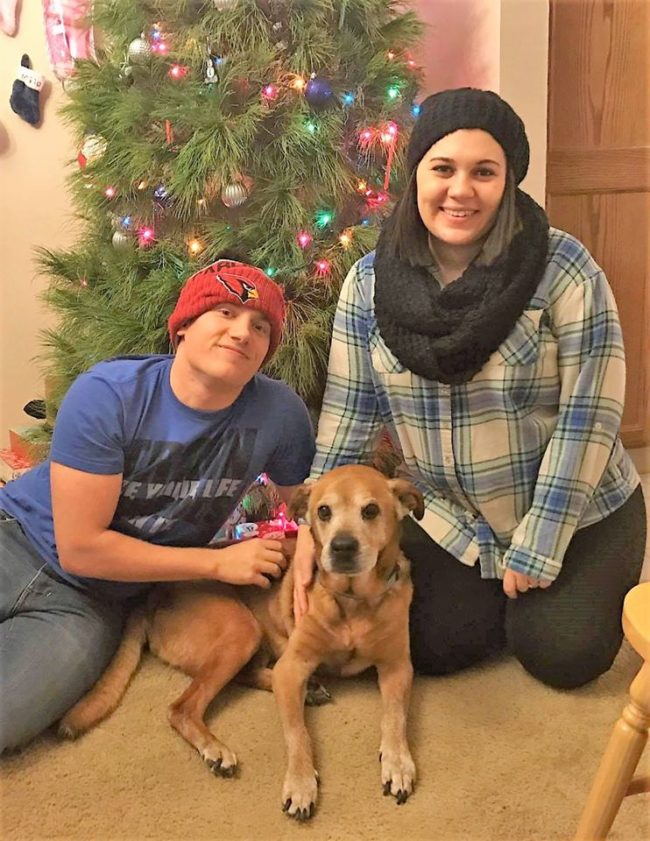 "Rocky made our life very complete," Beth Clark told TODAY Parents. "He loved dancing with us and being near us. As the year went on, it got harder for him to climb the stairs and go on walks, so my husband would carry him up the stairs every night just so he could sleep next to us, and instead of walks we just sat outside in the sun together."