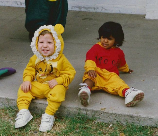 But like most childhood relationships, it came to an end when the two parted ways at different elementary schools.