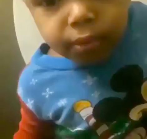 This irresponsible father deleted the video and his entire Facebook account, and he'll likely be facing legal action if the people in his area were able to get evidence to the police before it was shut down.