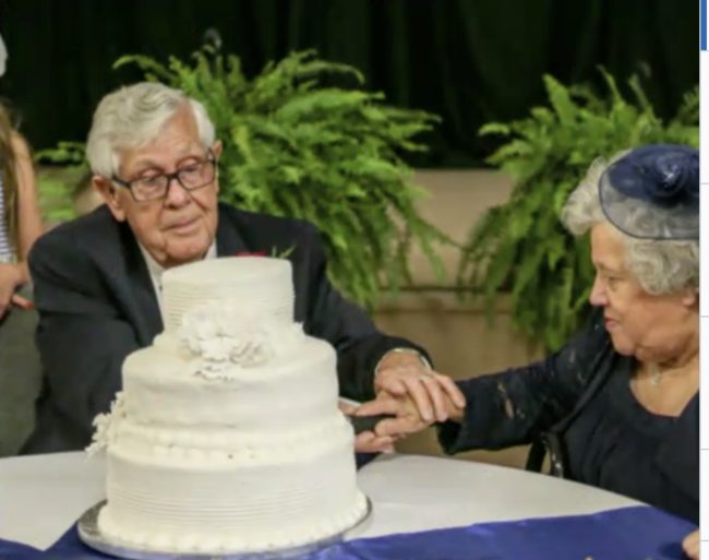 After more than 70 years apart, the couple quickly rekindled their relationship as though nothing had changed.