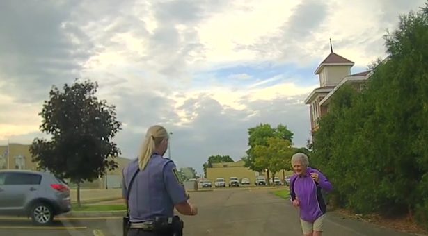 But it became into a very special moment for her when Lenz turned up the stereo in her patrol car, walked over to Seiver...