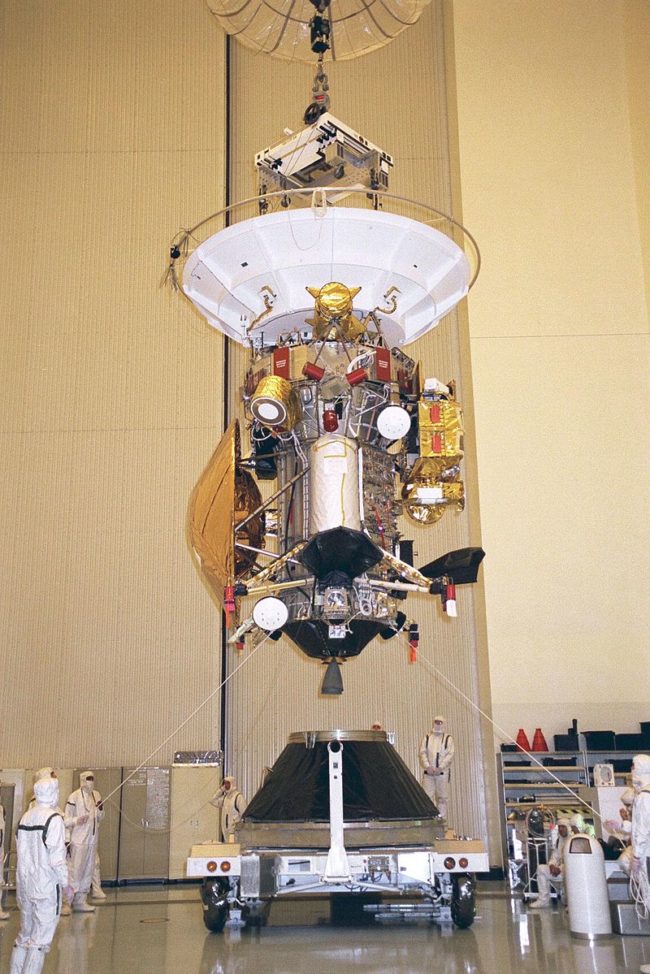 Team members from 17 countries came together to help design and build the Cassini orbiter, although the spacecraft’s assembly took place here in the United States under the management of NASA’s Jet Propulsion Laboratory.