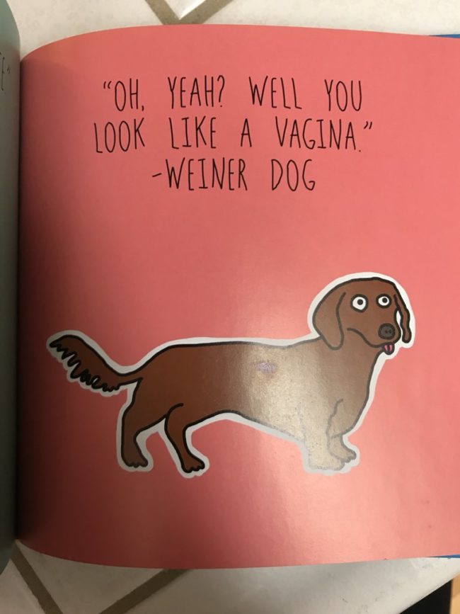 ...and adult humor.
