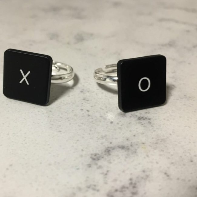 Ladies, aren't these key rings adorable?