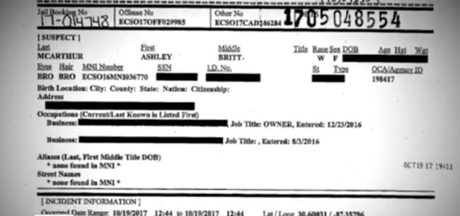 On the day of Wright’s disappearance, McArthur told police that the two spent the day together and that when the two went back to her house, McArthur went in alone, and when she returned outside, Wright was nowhere in sight.
