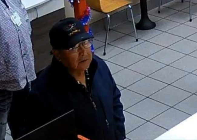 "The dog followed the man from the vehicle to the front door of the business but was ignored by the man,” Santa Fe police wrote. There's no available footage of him driving into or leaving the parking lot afterward, meaning his license plate number wasn't recorded. His face, on the other hand, was.