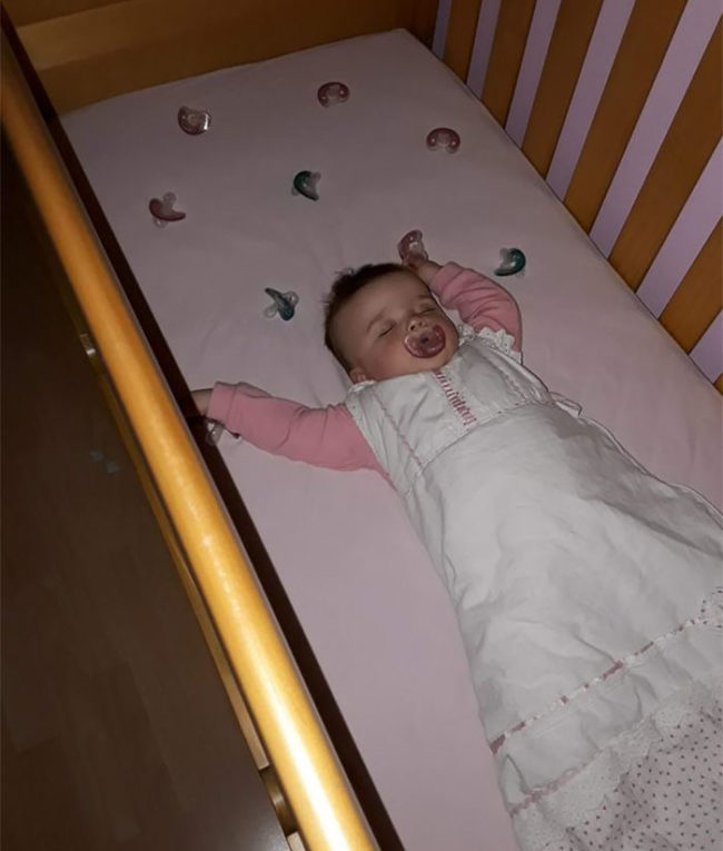 Mom Figures Out Clever Hack To Help Baby Sleep Through The Night. What