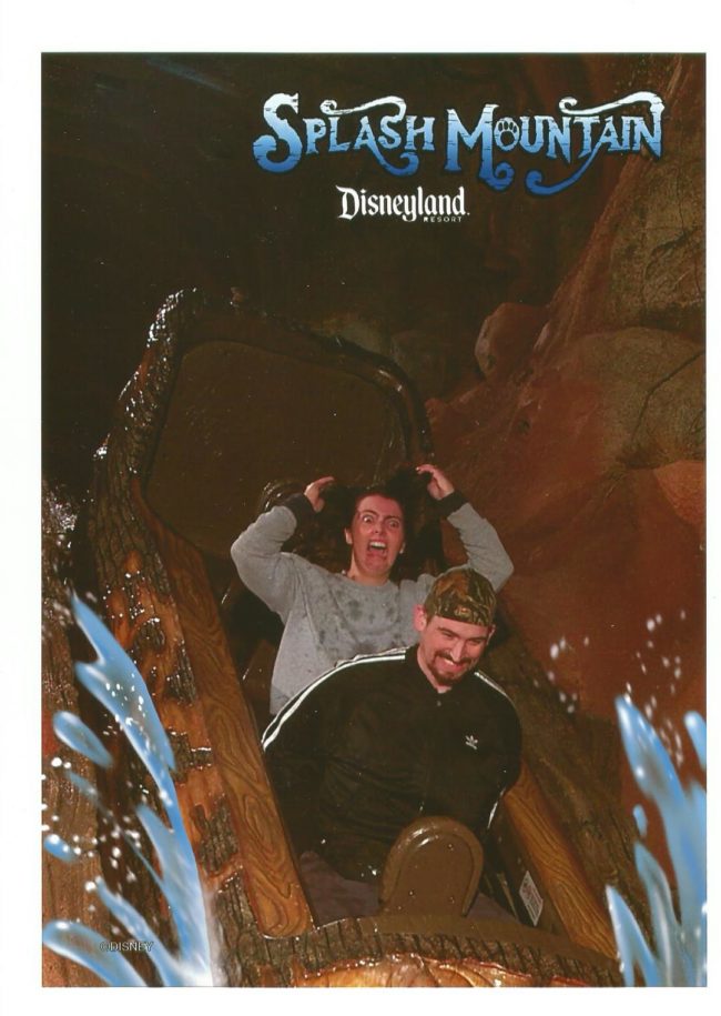 "Wife didn’t know Splash Mountain had a drop at the end."