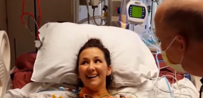 "And then it was like, 'oh, my goodness, I can breathe! I can still breathe and I'm still taking in all this air,' and it was overwhelming. It was incredible."