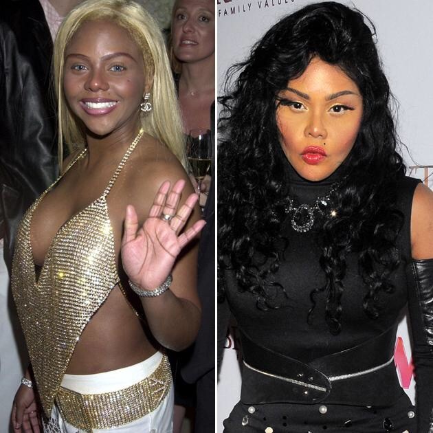 Lil Kim, who you might not have recognized without this caption.