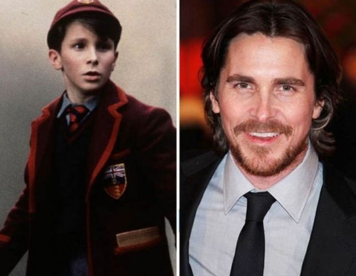 Christian Bale - 1997 and now.