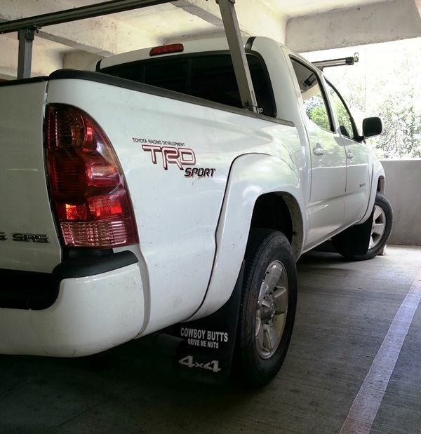 This prank may not be seen by the truck owner for months.