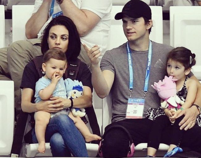 But during an interview for her latest film, “A Bad Moms Christmas,” the cast was asked to reveal their parenting confessions and Kunis shared that she lets her three-year-old daughter Wyatt have a sip of wine every Friday.
